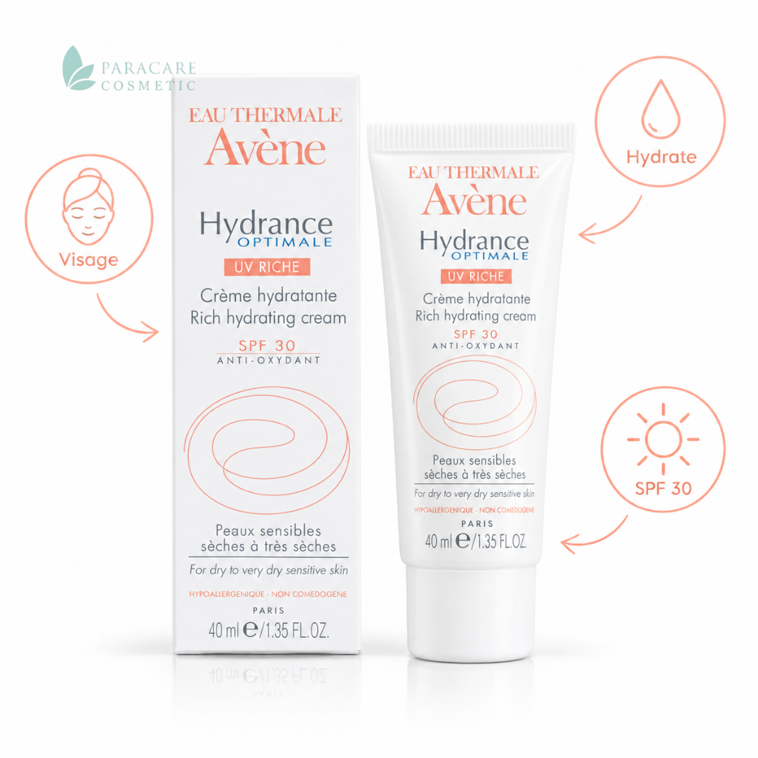 Avène Hydrance Optimale UV Riche SPF 30 – 40 ml