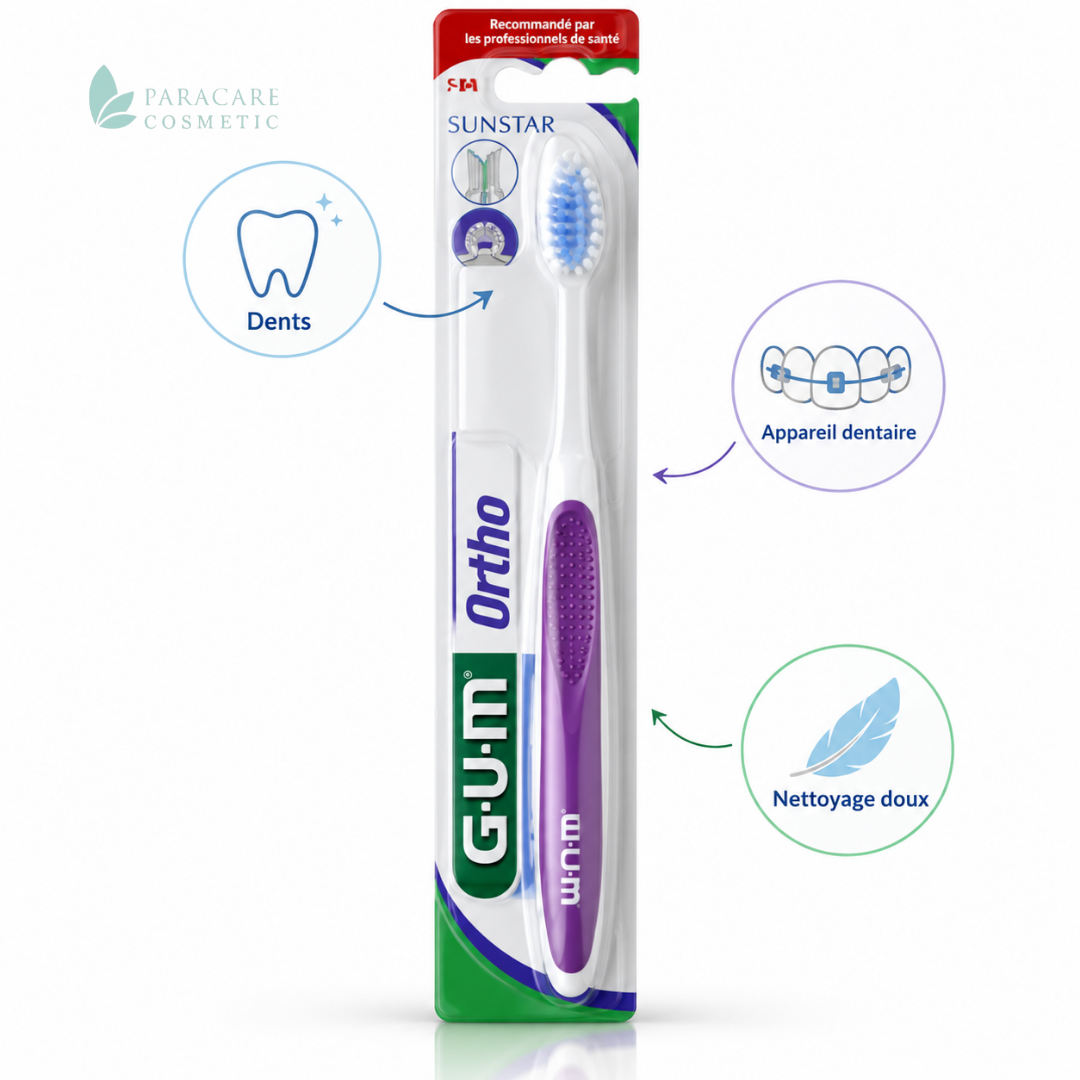 GUM Brosse a Dents Orthodontique