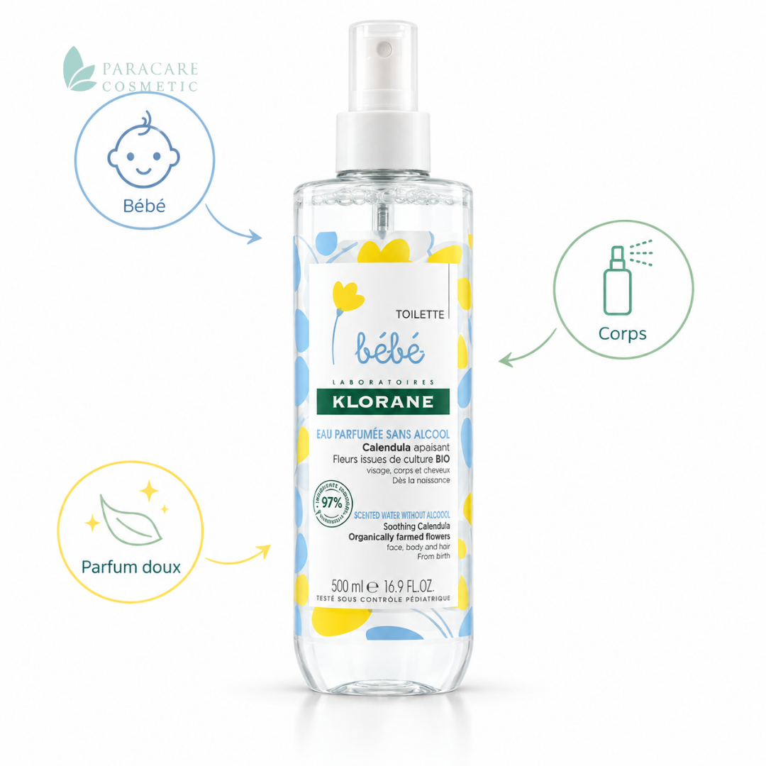 Klorane Bébé Eau Fraiche Parfumee – 500 ml