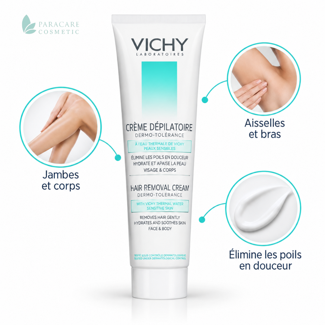 Vichy Crème Dépilatoire Dermo Tolérance – 150 ml