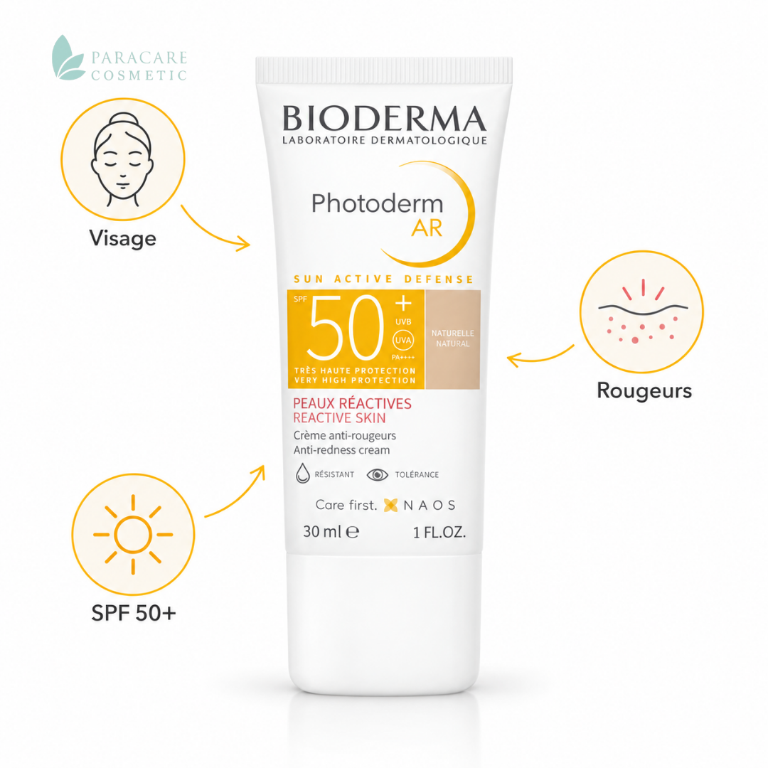 Bioderma Photoderm Ar SPF 50 + Crème Teinte Naturelle – 30 ml