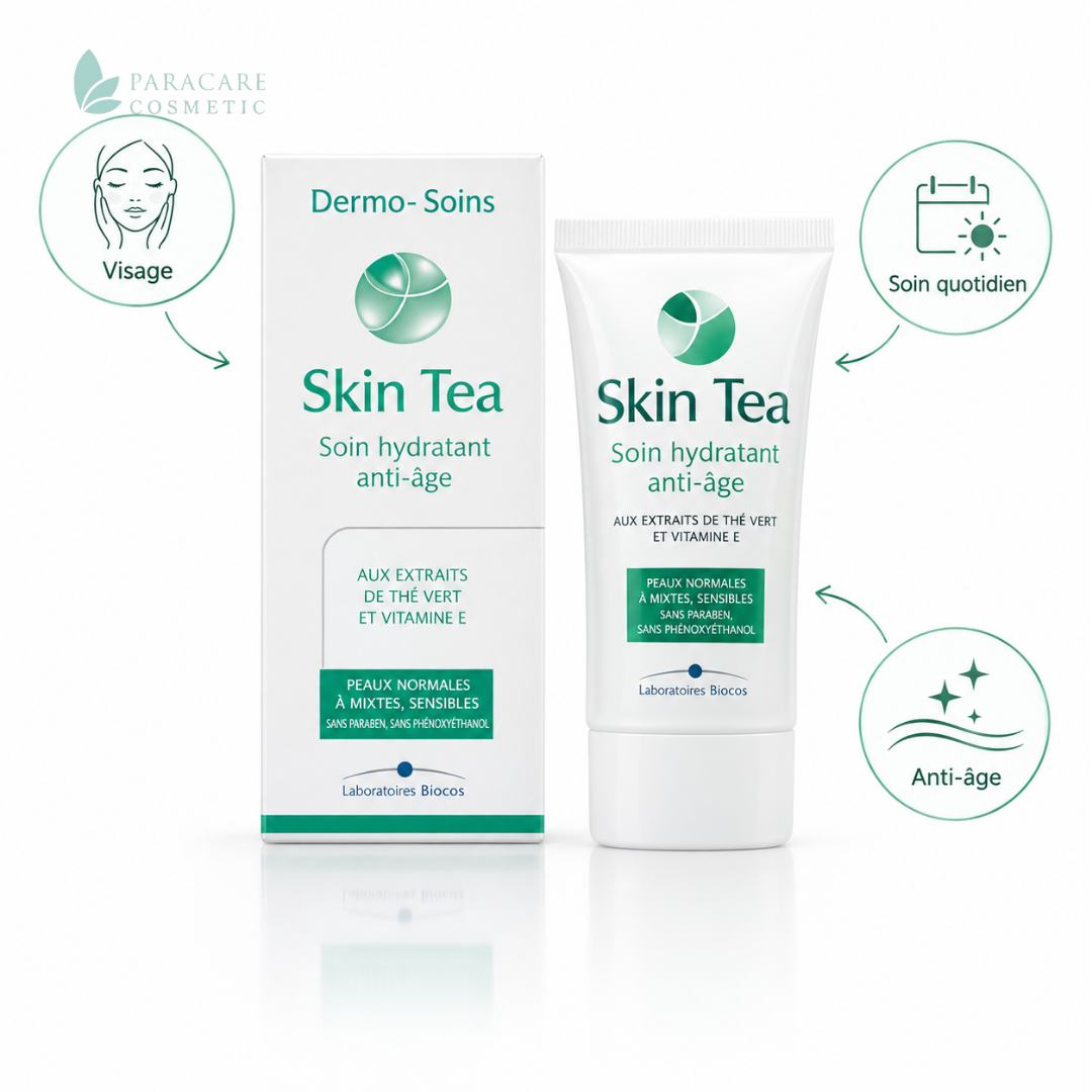 Dermo Soins Skin Tea Crème Hydratant Anti-âge – 40 ml