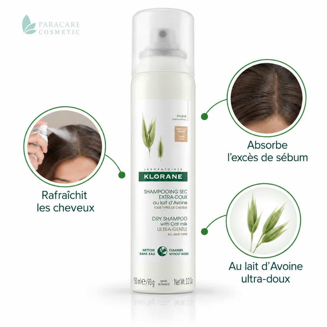 Klorane Shampooing Sec Extra-doux – 150 ml