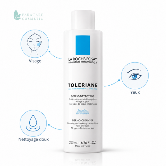 La Roche-Posay Toleriane Dermo-nettoyant Fluide Démaquillant – 200 ml