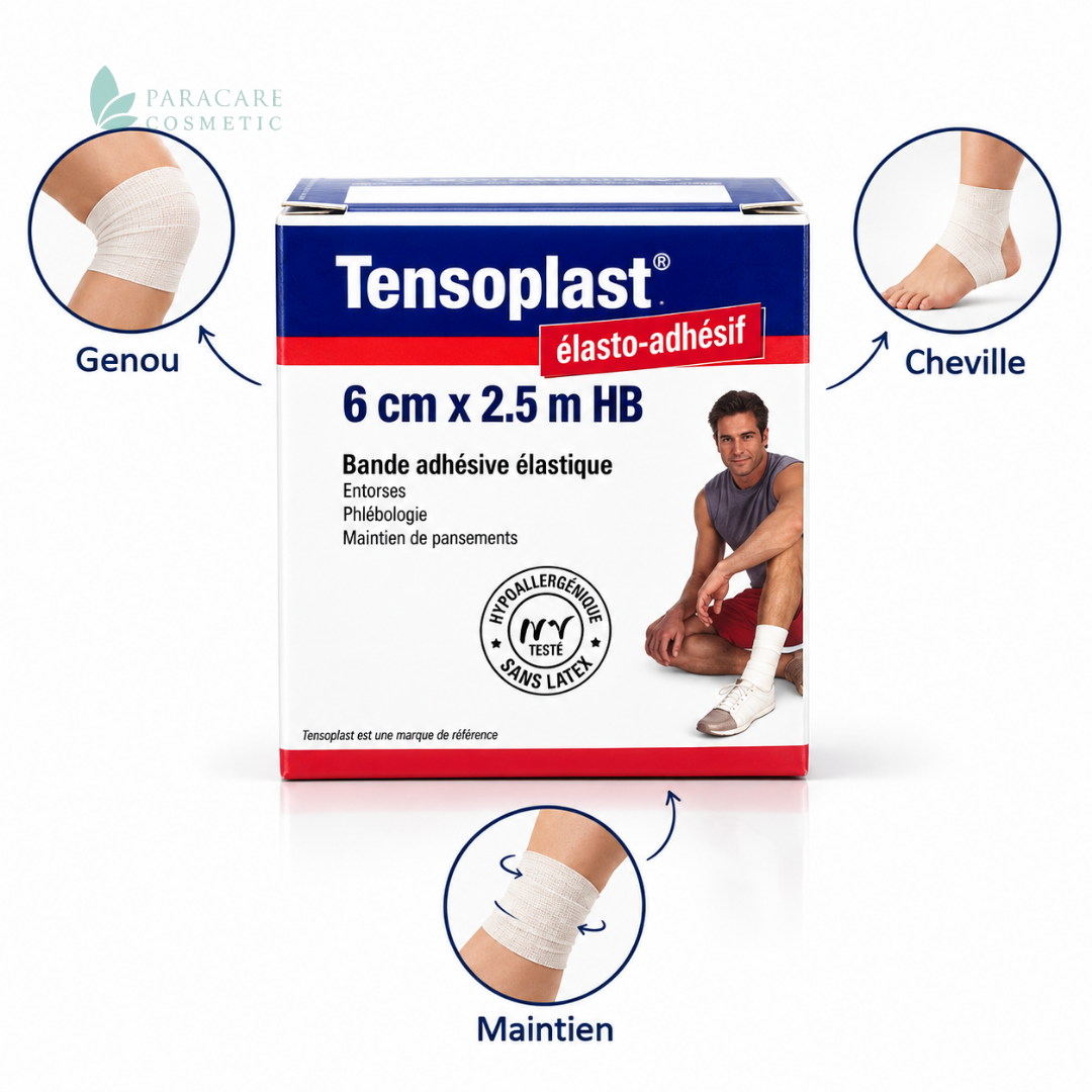 Tensoplast 6 cm*2.5m Hb sans Latex