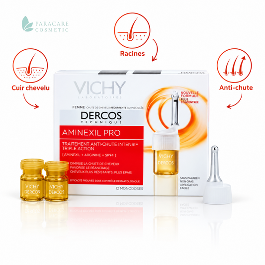 Vichy Dercos Aminexil Pro Femme Traitement Anti-chute B12 Monodoses